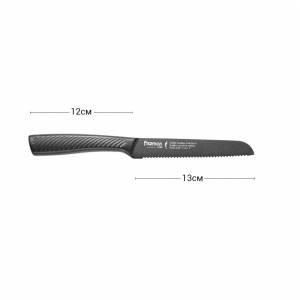 Нож хлебный Fissman SHINAI graphite 13 см