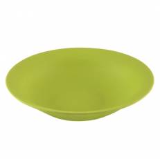 Тарелка глубокая FISSMAN зеленая 19x5 см.