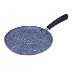 Сковорода для блиов FISSMAN GREY STONE 23x2 см с индукционным дном
