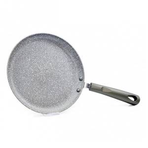 Сковорода для блиов FISSMAN GREY STONE 23x2 см с индукционным дном