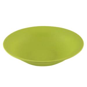 Тарелка глубокая FISSMAN зеленая 19x5 см.