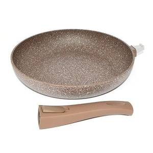 Сковорода со съемной ручкой FISSMAN SMOKY STONE 28x5,4 см