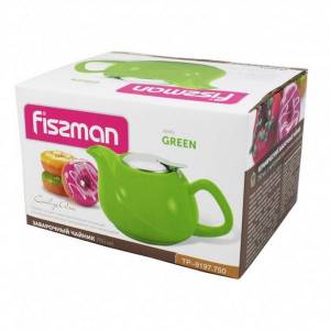 Заварочный чайник FISSMAN 750 мл зеленый