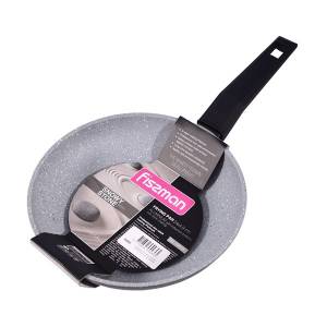 Сковорода FISSMAN SNOWY STONE 24x4,9 см с индукционным дном