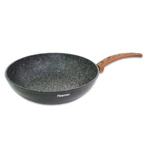 Вок FISSMAN VESUVIO STONE 28x7,5 см, 3,4 л с индукционным дном