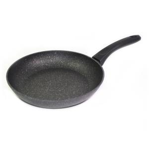 Сковорода FISSMAN FUEGO STONE 24x4,6 см BLACK