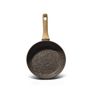 Сковорода FISSMAN MONBLANE STONE 24x4,9 см CHOCOLATE