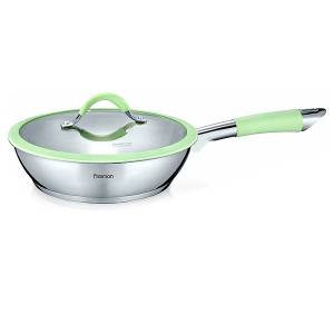Сотейник FISSMAN VIVA 24x6,5 см со стеклянной крышкой