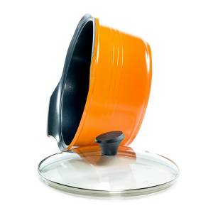 Кастрюля FISSMAN ASSORTI 24x12 см, 4,4 л со стеклянной крышкой