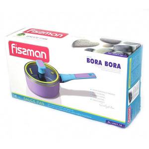 Ковш FISSMAN BORA BORA 16x7 см, 1,5 л со стеклянной крышкой