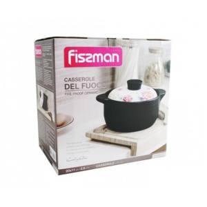 Кастрюля FISSMAN DEL FUOCO 25x12 см, 4,0 л с крышкой