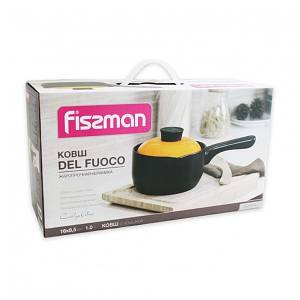 Ковш FISSMAN DEL FUOCO 16x8,5 см, 1,0 л с крышкой