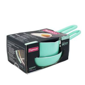 Набор посуды FISSMAN PETIT из ковша 12x6 см, 0,67 л и сковороды 14x3,5 см