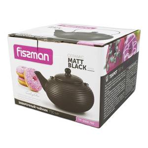 Заварочный чайник FISSMAN 750 мл черный