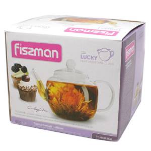 Заварочный чайник FISSMAN LUCKY 800 мл артикул 9359