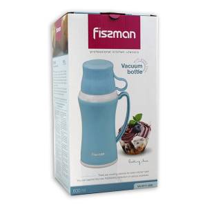 Термос FISSMAN голубой 0,6 л.