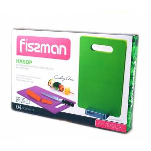 Набор их 3-х разделочных досок FISSMAN 28х18,5 см