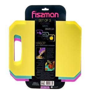 Набор их 3-х гибких разделочных досок FISSMAN 28х20 см артикул AY-7831.CB