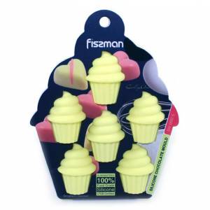 Форма для льда и шоколада FISSMAN Маффины 15x11,5x2 см