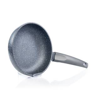 Сковорода глубокая FISSMAN GREY STONE 20x5,5 см с индукционным дном