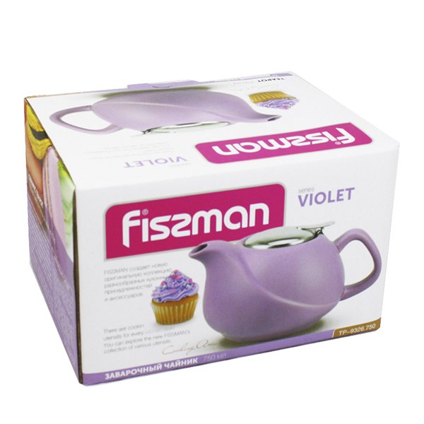 Заварочный чайник FISSMAN 750 мл лиловый