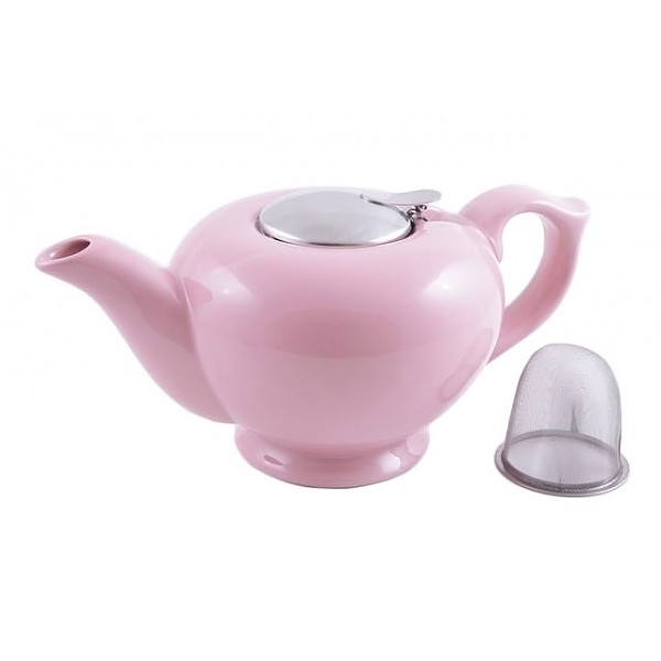 Заварочный чайник FISSMAN 1200 мл розовый